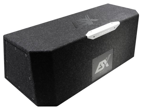 ESX DBX208BPQ - 2x20cm dual subwoofer box