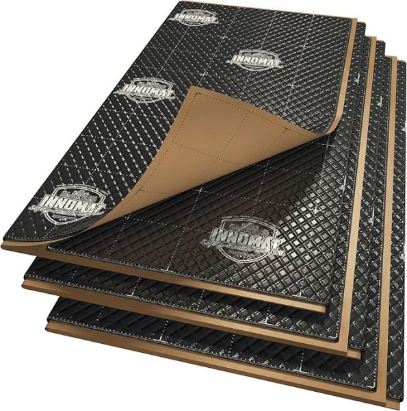 Innomat Black - self-adhesive Alubutyl insulation mat, 2.5mm