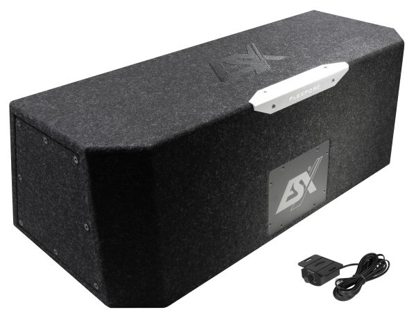 ESX DBX-208BPA - 2x20cm Aktiv Dual-Bandpassbox