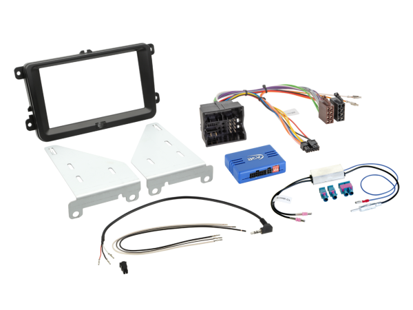 ACV 2-Din Radioblende für Seat/VW mit LFB