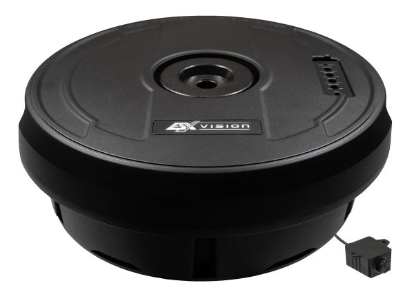 ESX V-1100Av2 - 28cm active subwoofer for the spare wheel well