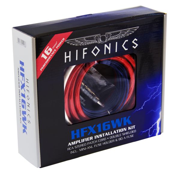 Hifonics HFX16WK - Verstärker Anschluss-KIT