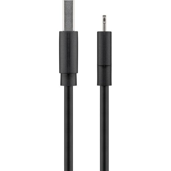 Ampire W63523 - Ampire USB-A cable to Apple Lightning connector, 1m, black