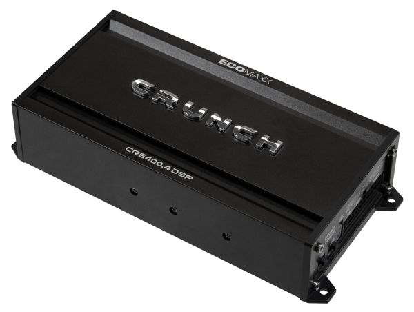 Crunch CRE400.4DSP - Class A/B Analog 4-Kanal Verstärker mit 6-Kanal Full HD Audio DSP