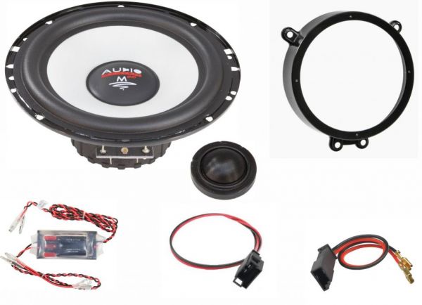 Audio System MFIT Mercedes C-Class W203 EVO2 - 16,5cm Compo System Set