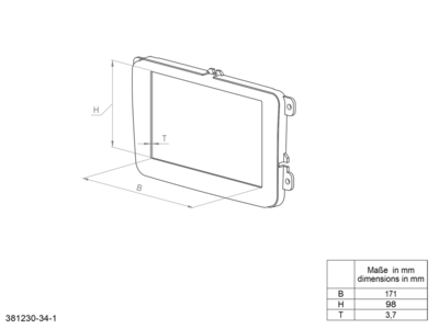 ACV 2-DIN Radioblende Opel Adam/Corsa E 2017-2019 Klavierlack