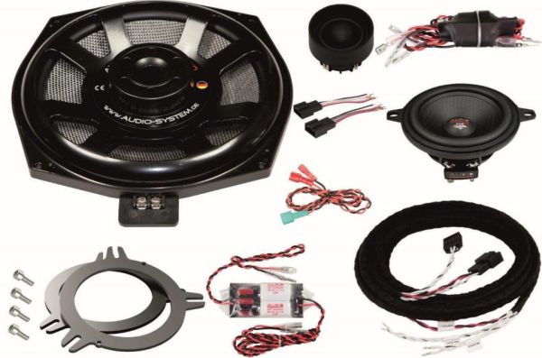 Audio System HXFIT BMW UNI EVO 3 - 20cm 3-Wege Front System für BMW