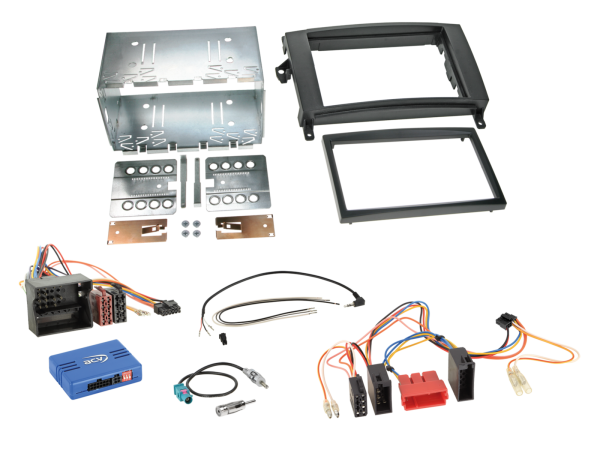 ACV 2-Din Radioblende für Mercedes mit LFB/Antenne