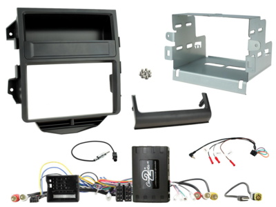 ACV 621323-07-2 - 2-DIN Kit für Porsche Macan , 2014-2016 Infodapter/Amp