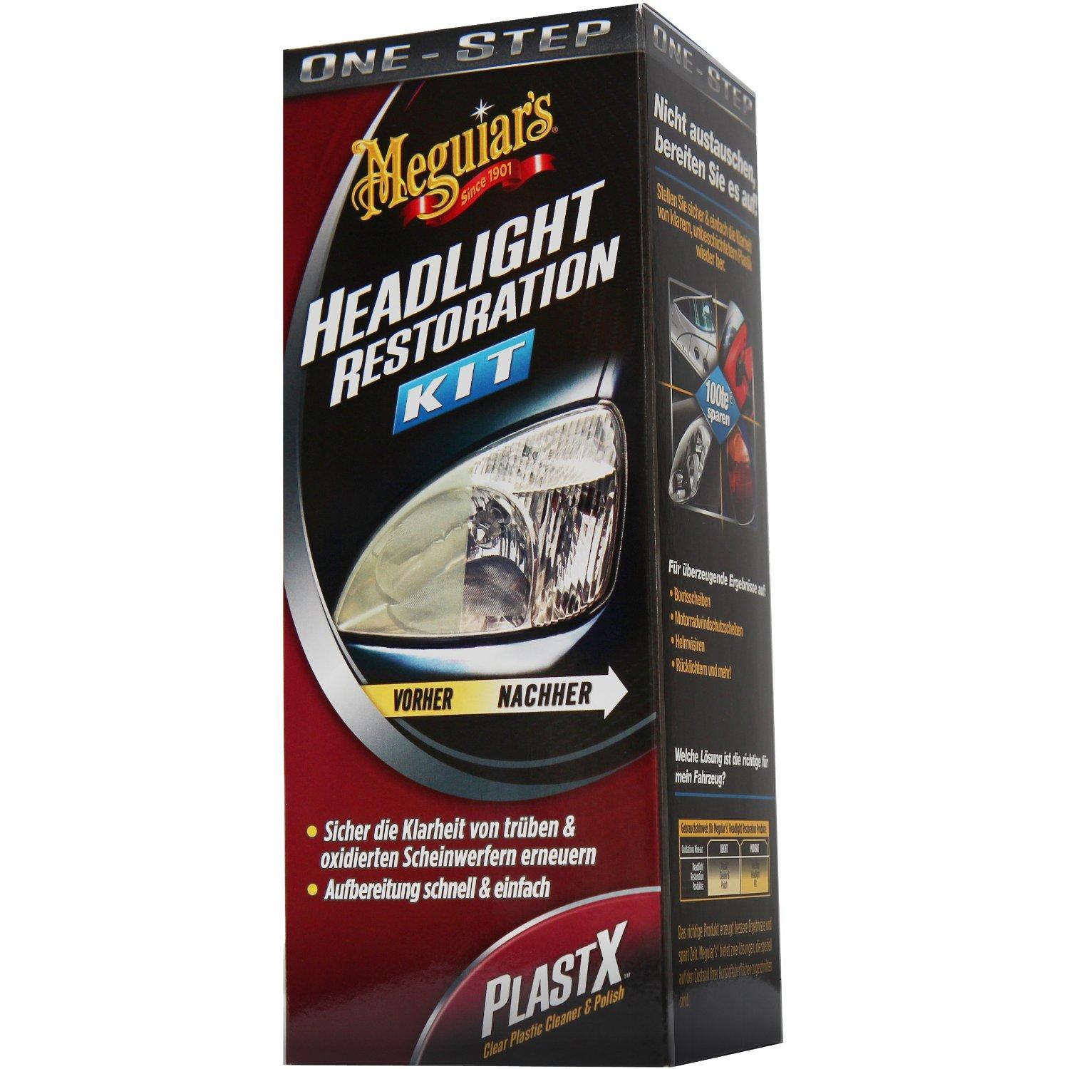 Meguiars Headlight Restoration Kit, Cable Sets, Cables, Accessories, Hifi & Navigation