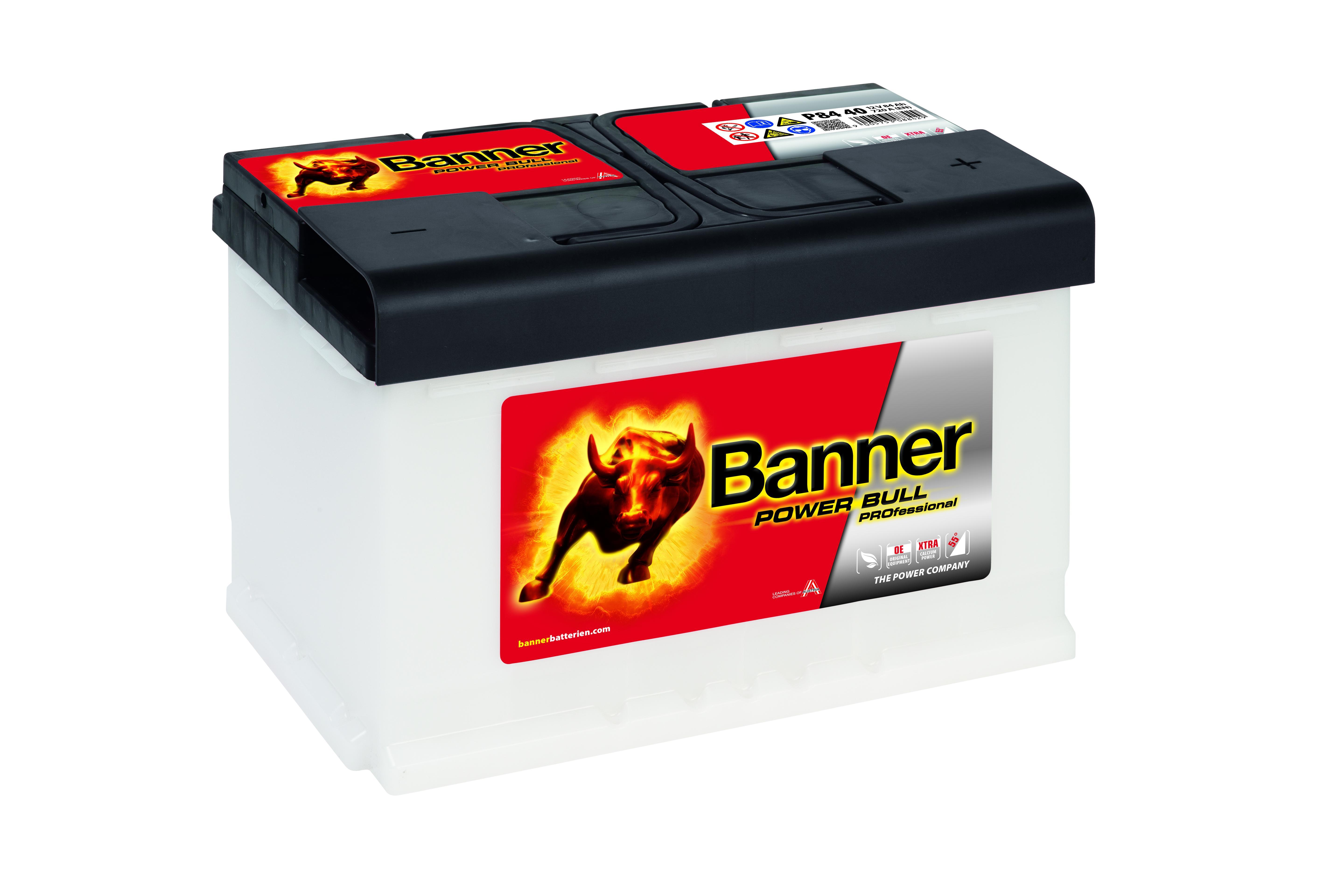 Banner Power Bull Professional P8440 - 84Ah, Batteries