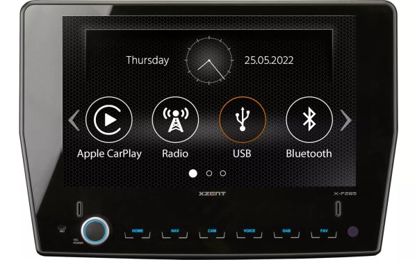 XZENT X-F285 - 1-DIN Infotainer für Ford Transit